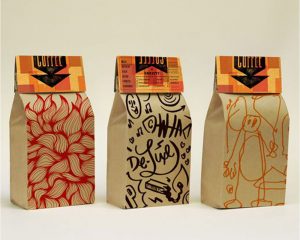 Bolsas impresas para café