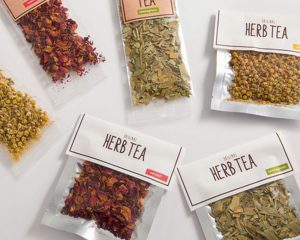 Bolsas de té de hierbas