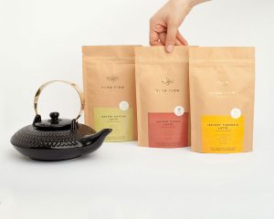 Envoltura de té bolsas estampadas de aluminio